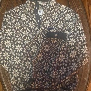 Southern Proper fleece pullover snap